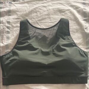 Old navy Women's Olive Green Mesh Sports Bra